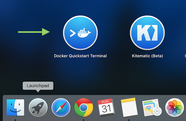 Docker quickstart terminal window for mac not working